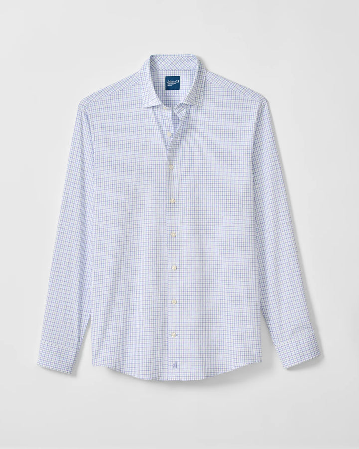 Johnnie-O Briney Performance Button Down- Thistle
