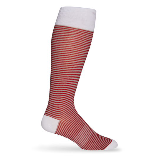 DeadSoxy Crimson Mini Stripe Socks