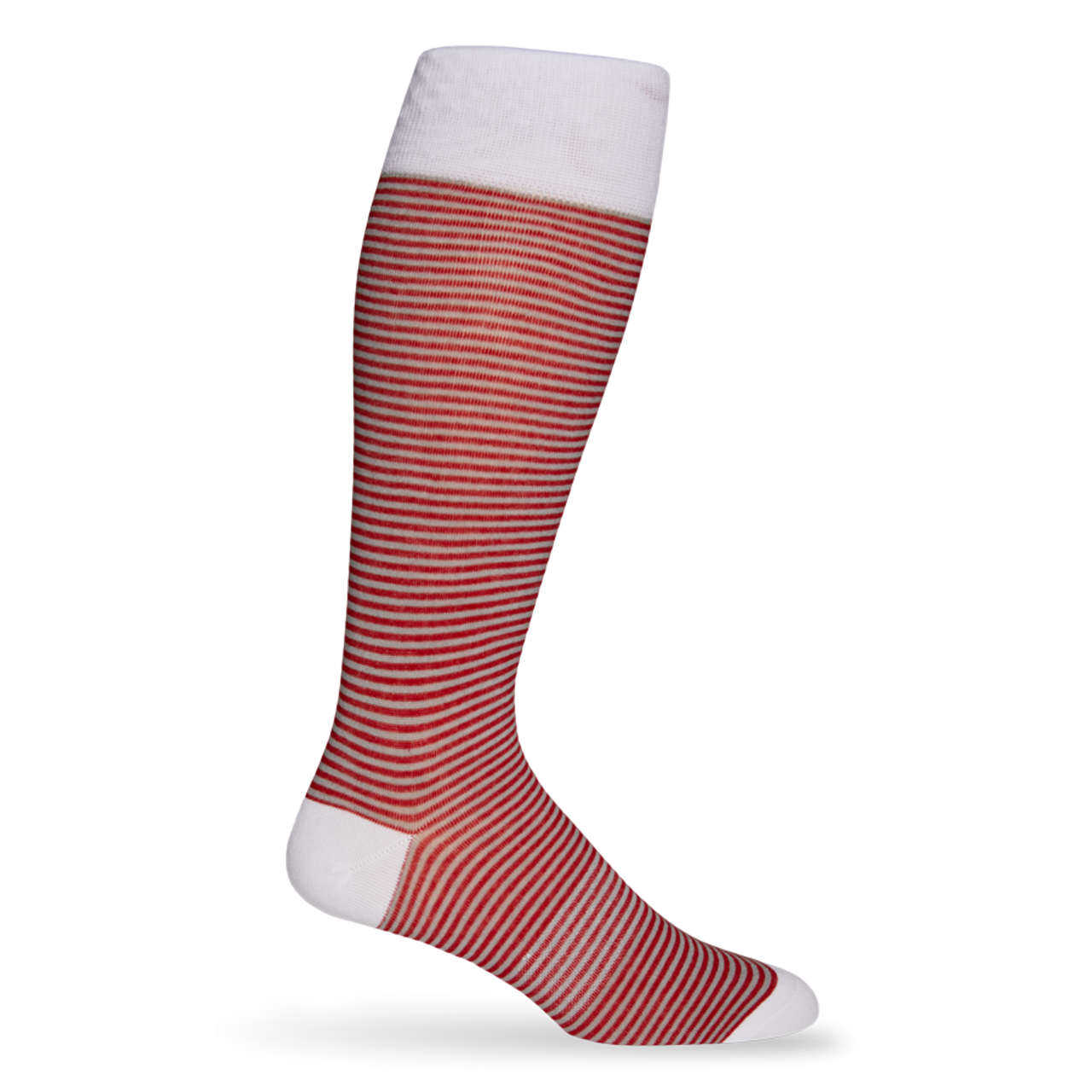 DeadSoxy Crimson Mini Stripe Socks