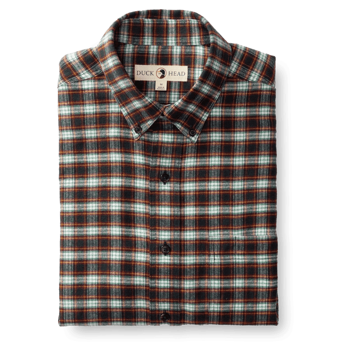 Duck Head Rosemont Plaid Flannel Sport Shirt