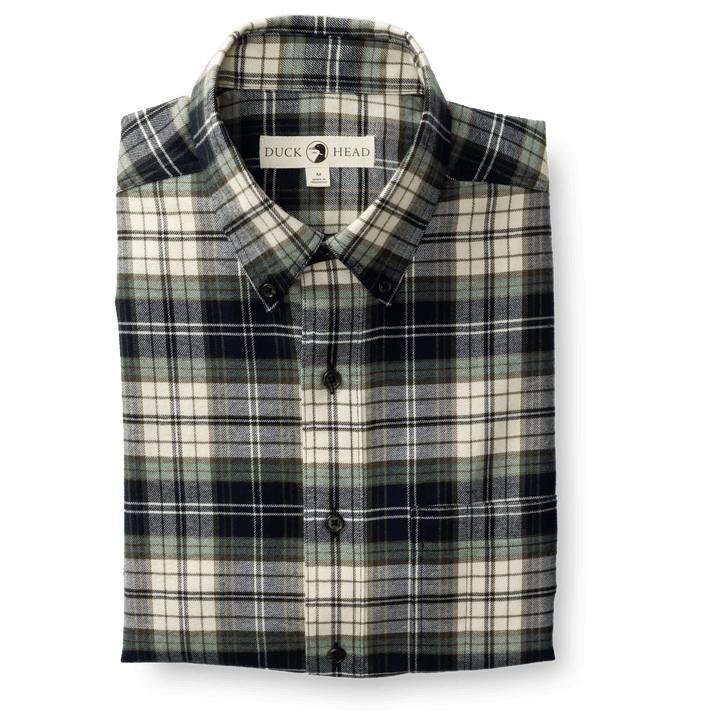 Duck Head Becker Plaid Flannel Sport Shirt