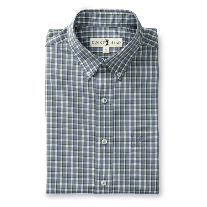 Duck Head Harrell Plaid Poplin Sport Shirt