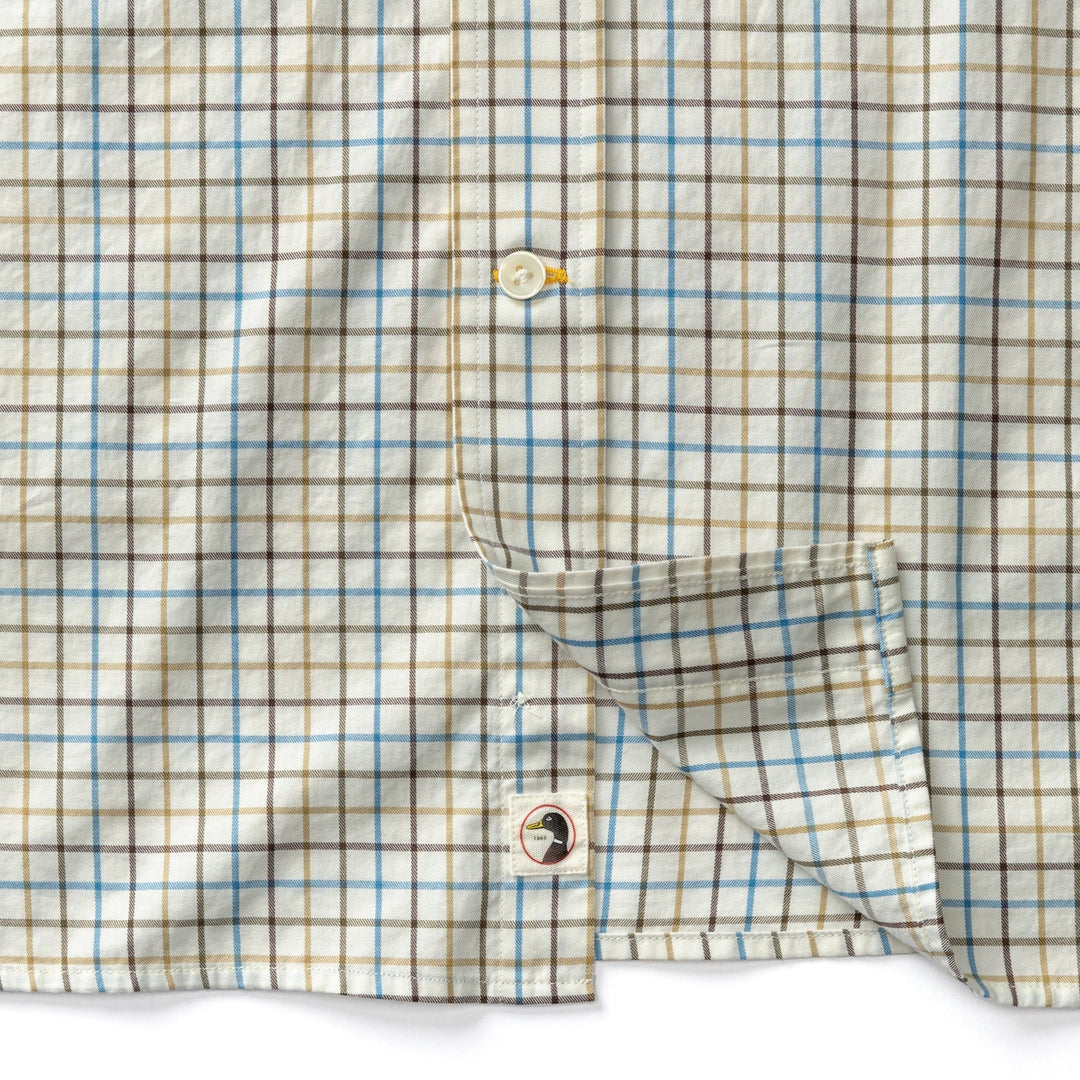 Duck Head Cotton Twill Sport Shirt - Joyner Plaid