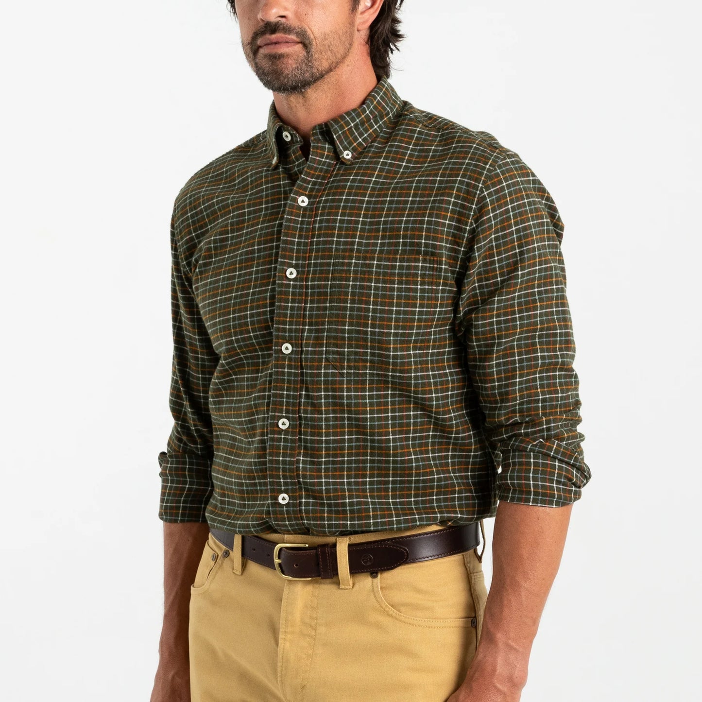 Duck Head Clement Plaid Flannel Sport Shirt