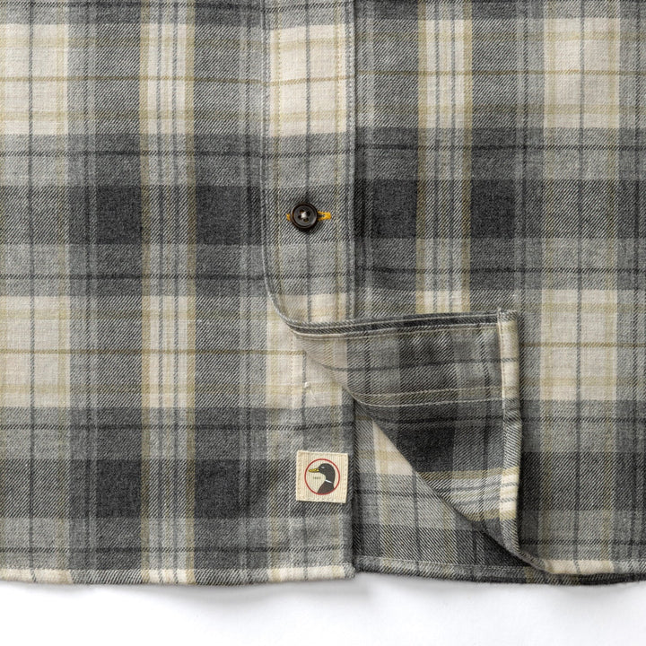 Duck Head Cotton Flannel Sport Shirt - Rolland Plaid