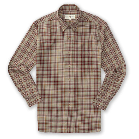 Duck Head Westfall Plaid Twill Sport Shirt