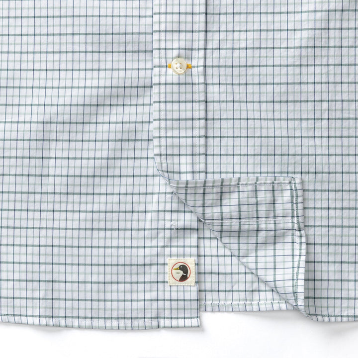 Duck Head Cotton Cashmere Poplin Sport Shirt - Tolliver Plaid
