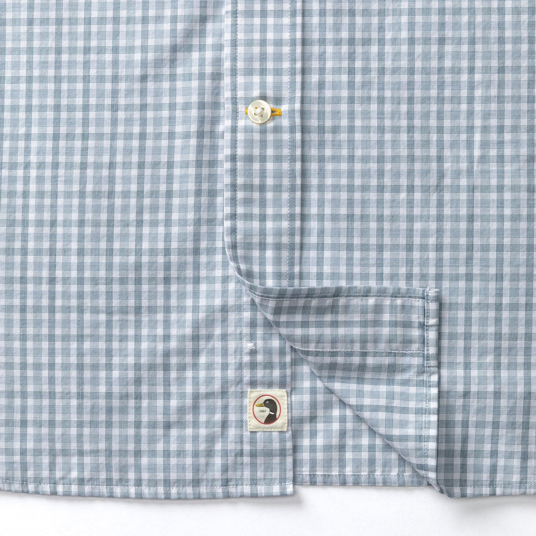 Duck Head Cotton Cashmere Poplin Sport Shirt - Bray Plaid