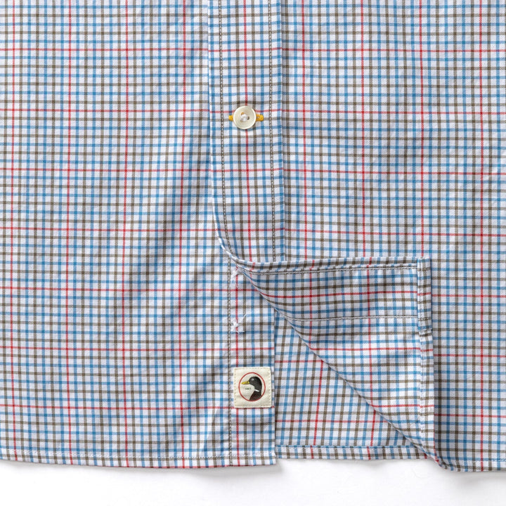 Duck Head Cotton Twill Sport Shirt - Goodwin Plaid