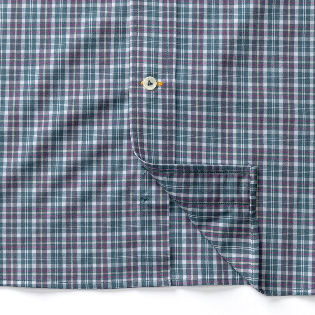 Duck Head Performance Poplin Sport Shirt - Fraiser Plaid