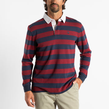 Duck Head Stripe Legacy Rugby Shirt (2 Colors)