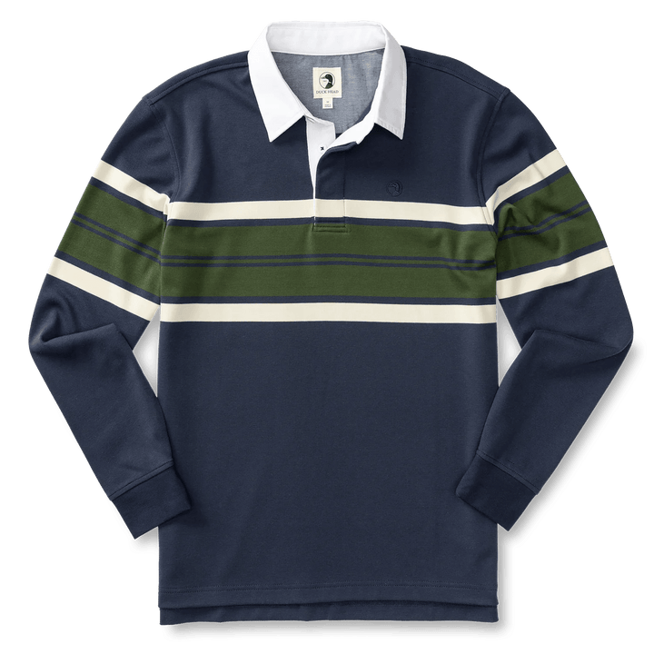 Duck Head Legacy Stripe Rugby Shirt