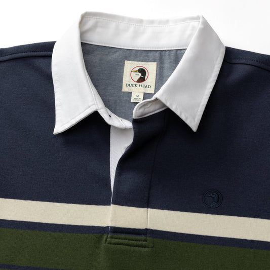 Duck Head Legacy Stripe Rugby Shirt