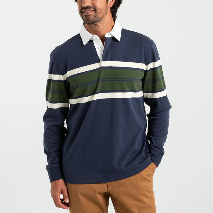 Duck Head Legacy Stripe Rugby Shirt