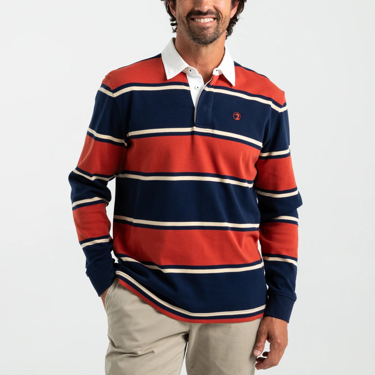 Duck Head Legacy Stripe Rugby Shirt