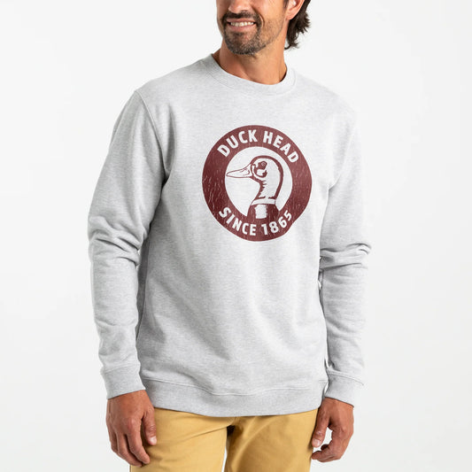 Duck Head Nostalgia Crewneck Sweatshirt (2 Colors)