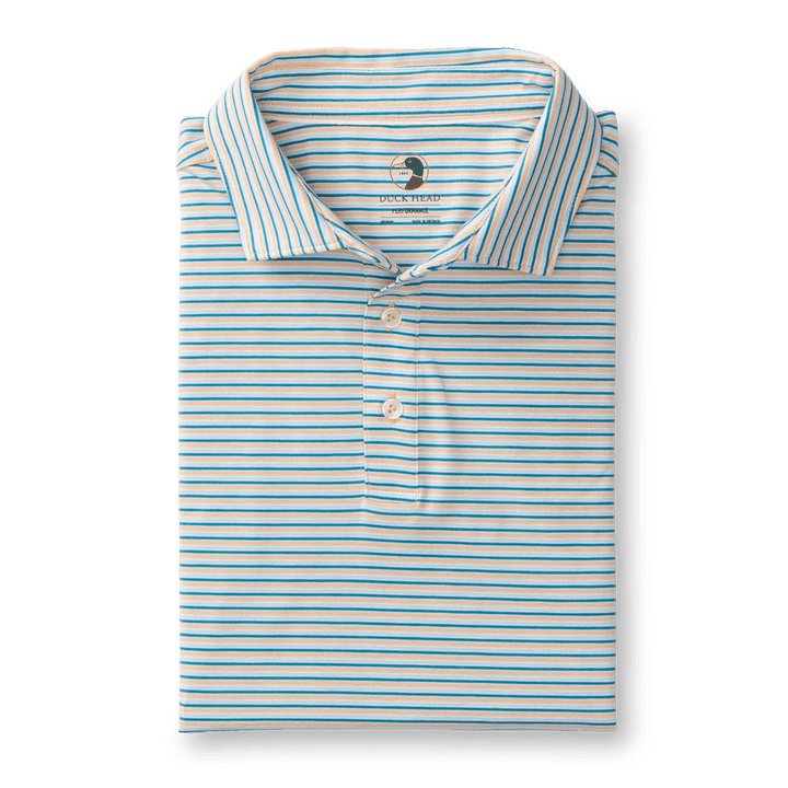 Duck Head Summerford Wharf Stripe Polo (2 Colors)
