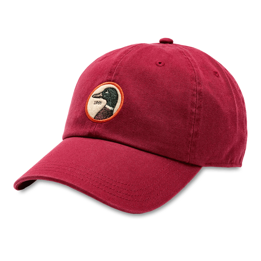 Duck Head Circle Patch Twill Hat (7 Colors)