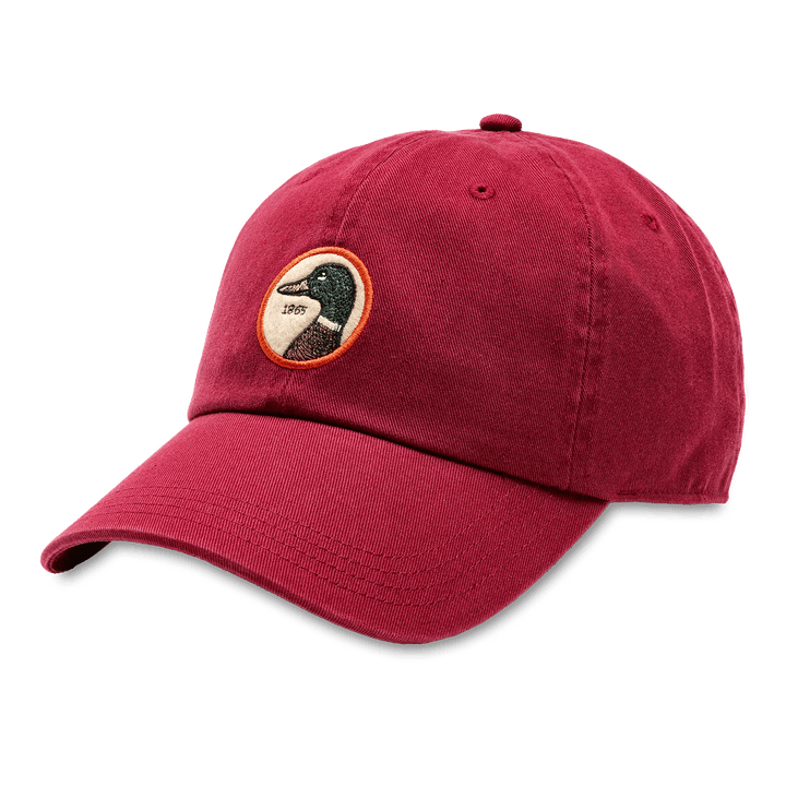 Duck Head Circle Patch Twill Hat (7 Colors)