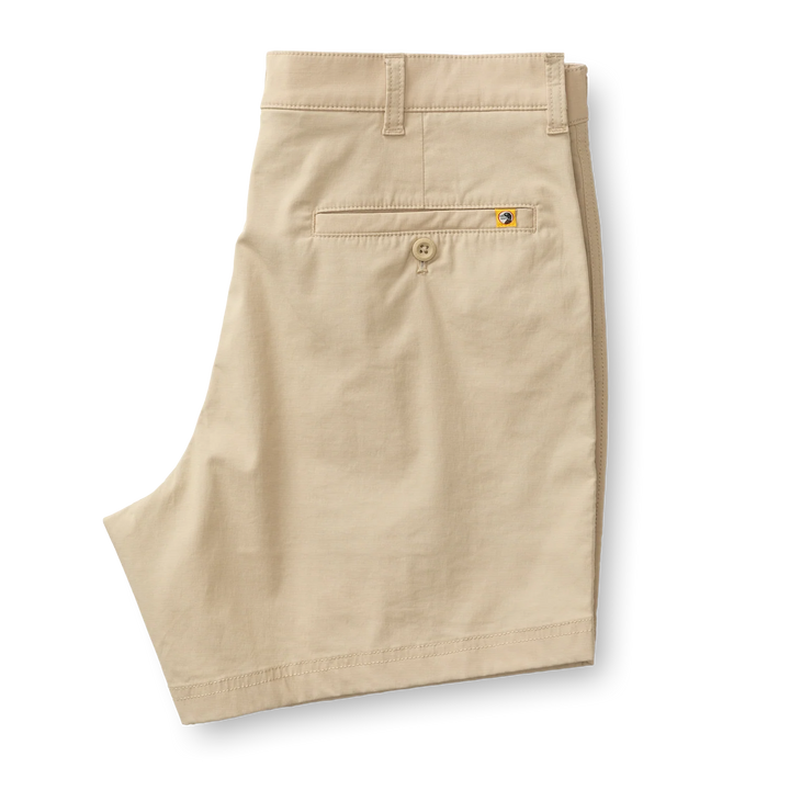 Duck Head 6" Harbor Performance Short - Stone