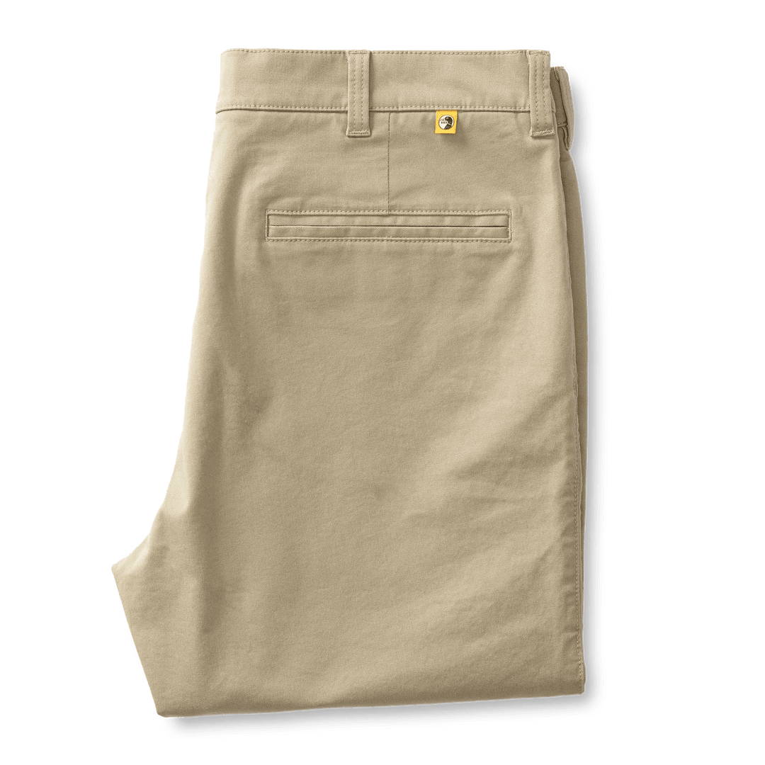 Duck Head Gold School Slim Fit Chino - Khaki