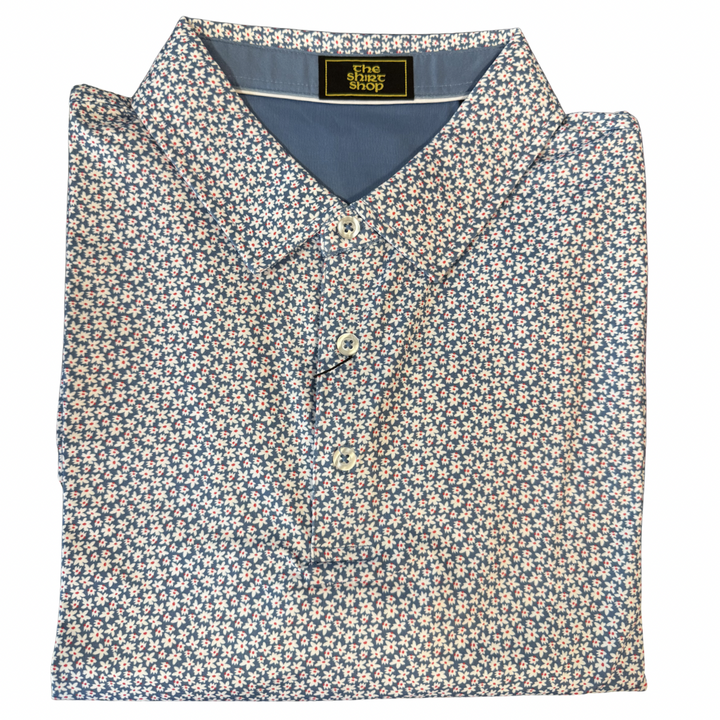 The Shirt Shop Hibiscus Polo