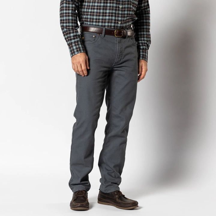 Duck Head Field Canvas Jean - Washed Navy