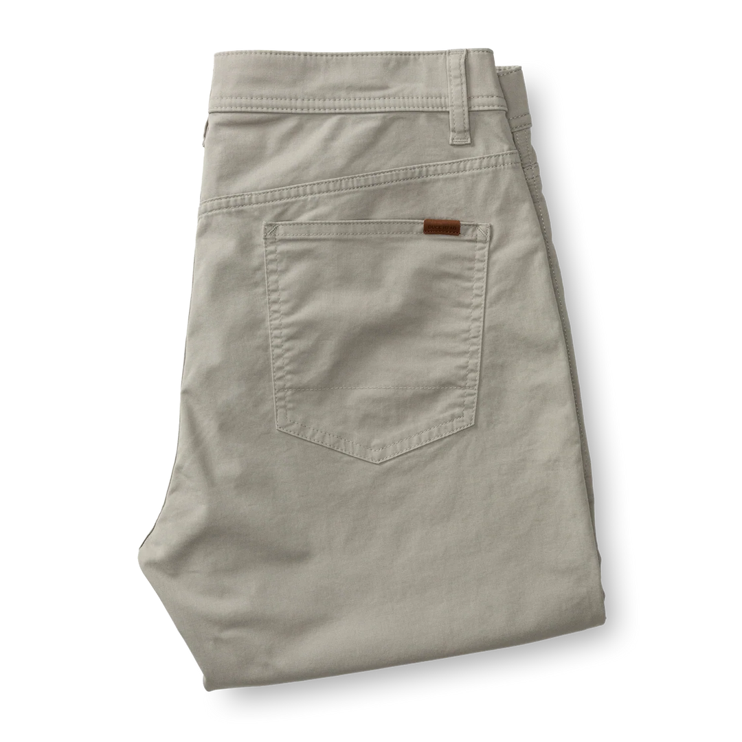 Duck Head Shoreline 5-Pocket - Dove Grey