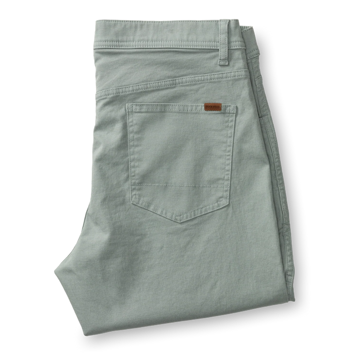 Duck Head Pinpoint Pant - Pewter Grey