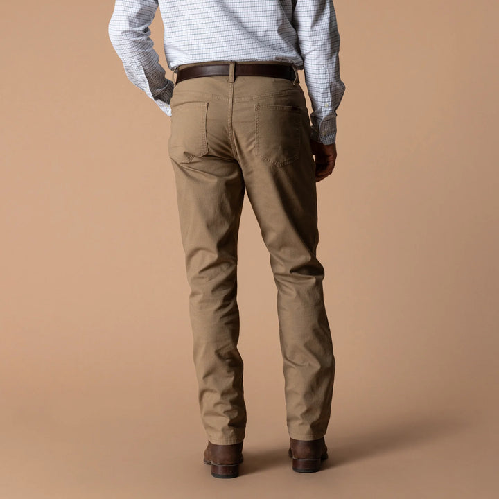 Duck Head Pinpoint 5-Pocket - Claystone