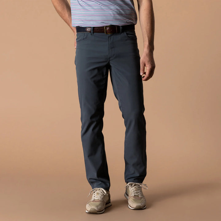 Duck Head Long Drive Pant - Charcoal