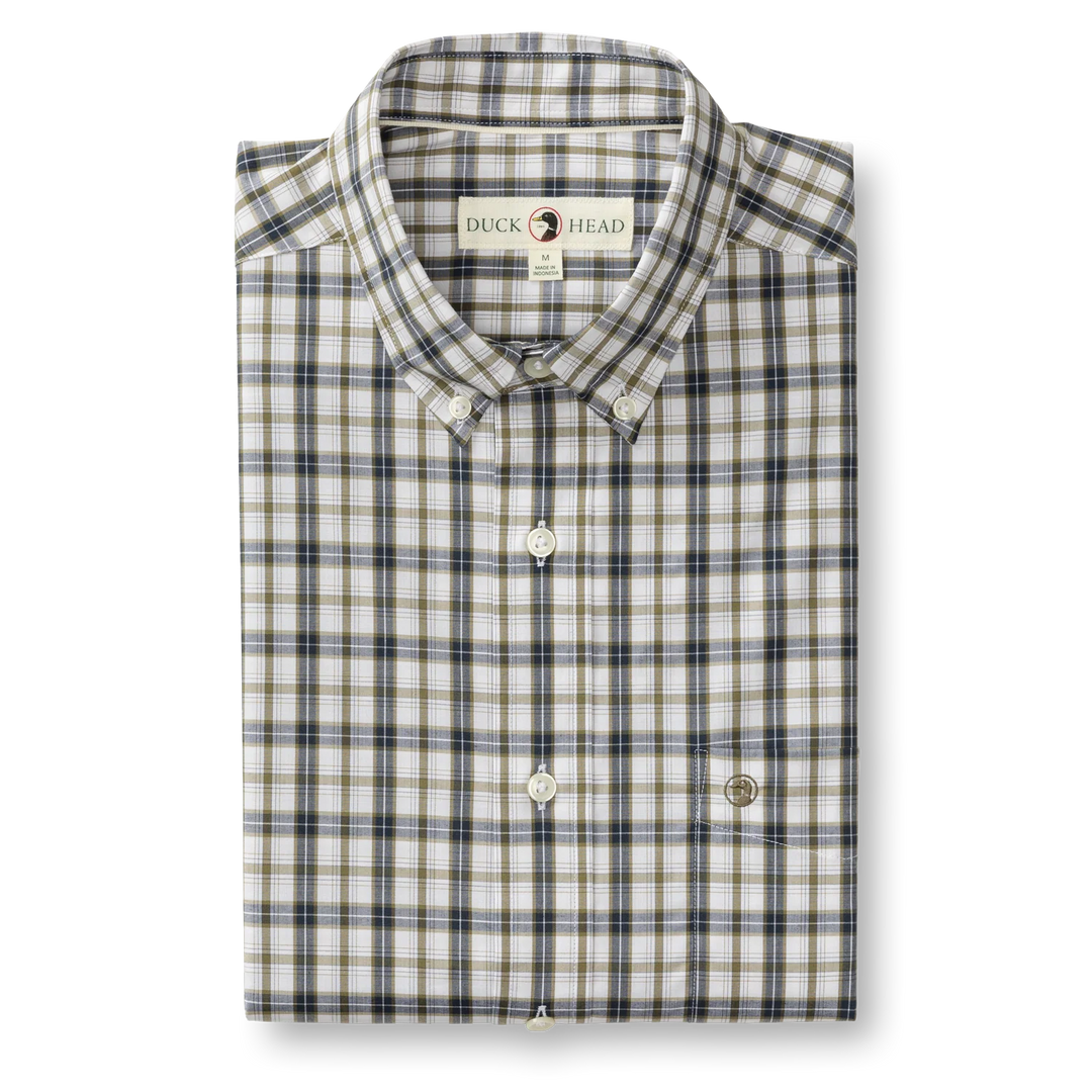 duck head dress shirts Duck Head Ashland Plaid Cotton Twill Sport Shirt