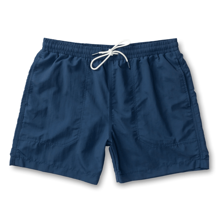 Duck Head 6" Sailport Solid Swim Short - Dark Indigo