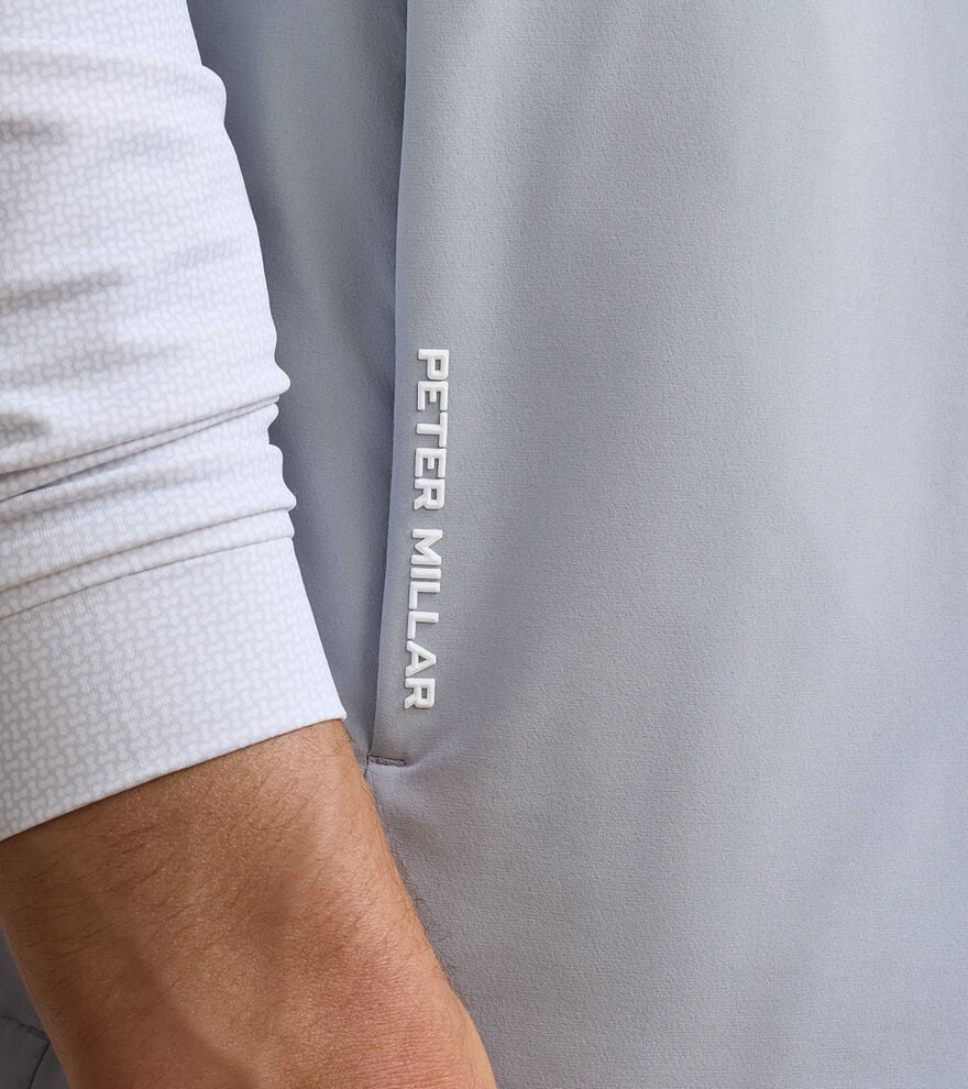Peter Millar Dunes Vest- Gale Grey (Tide Script)