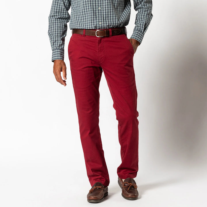 Duck Head Gold School Chino - Deep Red