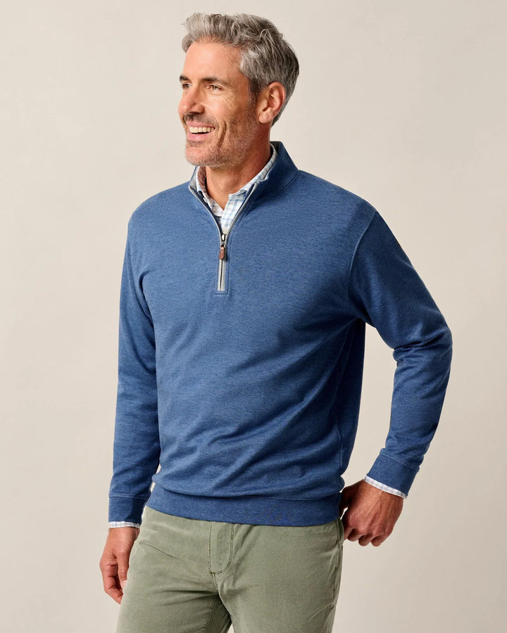 Johnnie O Sully Quarter Zip - Sapphire