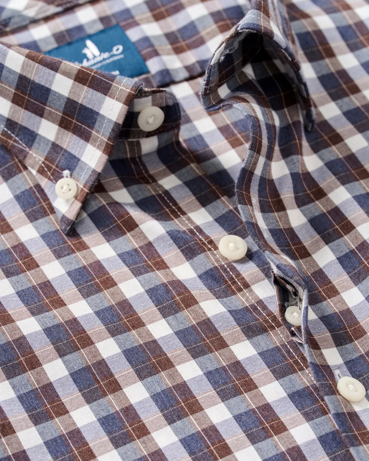 Johnnie-O Natural Performance Button Down Shirt - Oak Bluffs Plaid