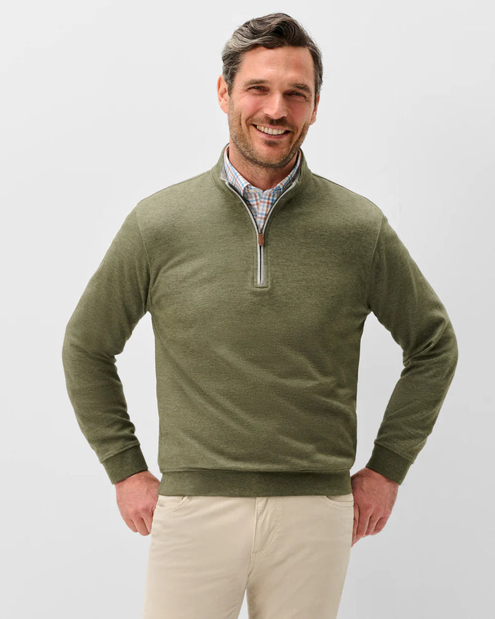 Johnnie O Sully Quarter Zip - Sequoia