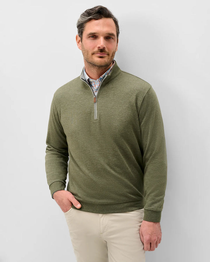 Johnnie O Sully Quarter Zip - Sequoia