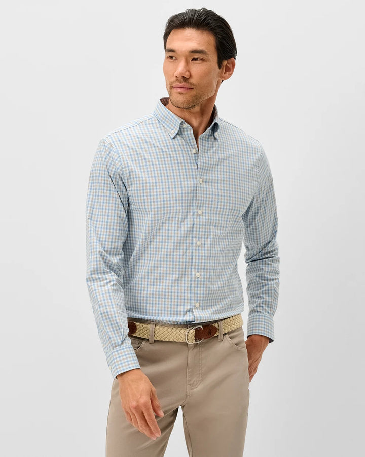 Johnnie-O Everyday Performance Button Down Shirt - Chatham Gingham