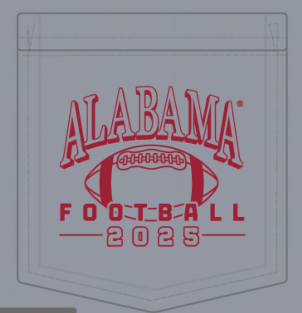 The Shirt Shop 2025 Alabama Football Schedule T-Shirt