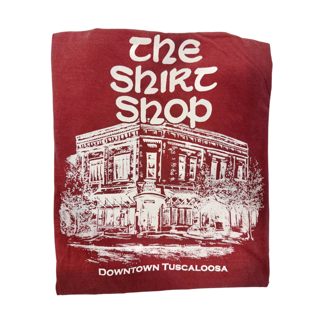 The Shirt Shop Short Sleeve T-Shirt- Building Logo