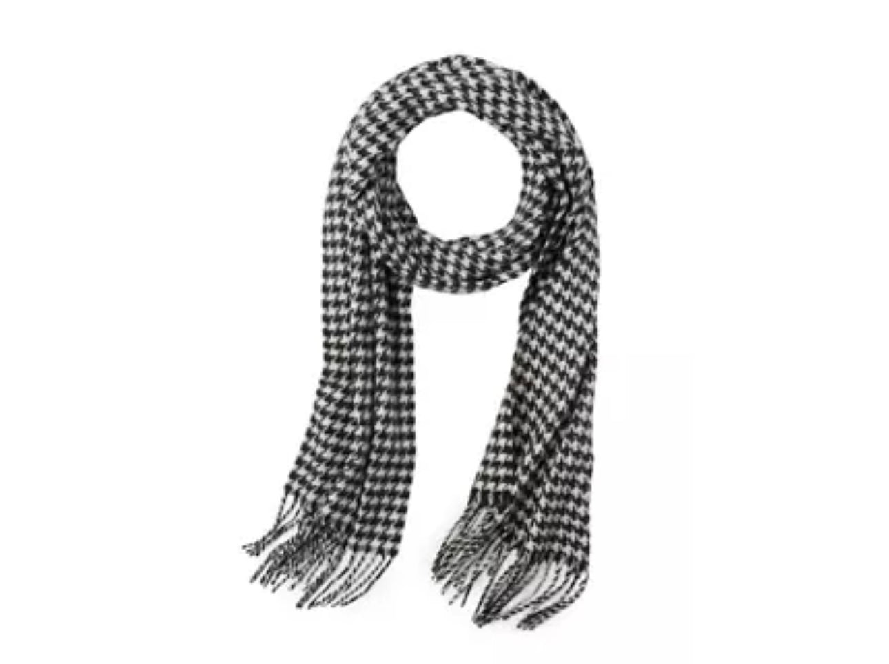 The Shirt Shop Houndstooth Scarf