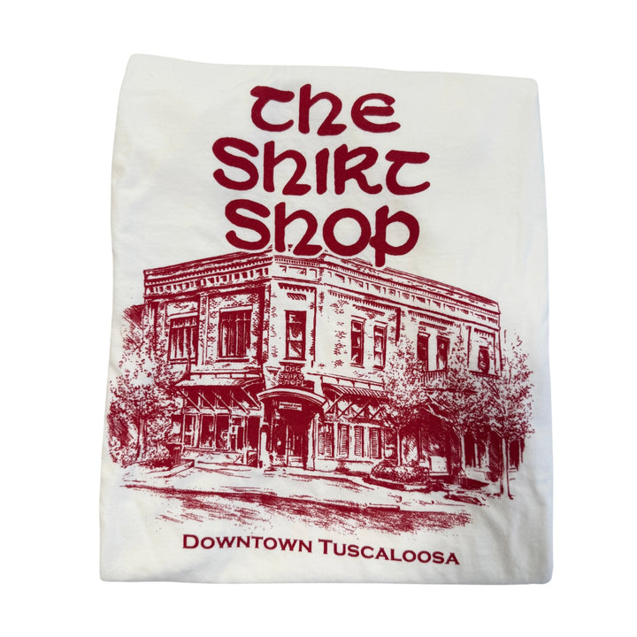 The Shirt Shop Short Sleeve T-Shirt- Building Logo