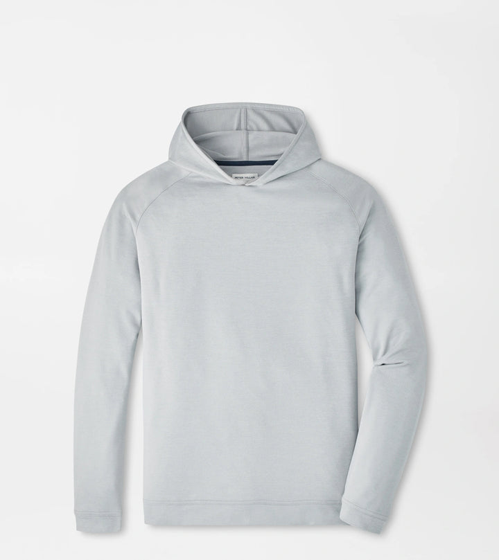 Peter Millar Pine Performance Hoodie- Gale Grey