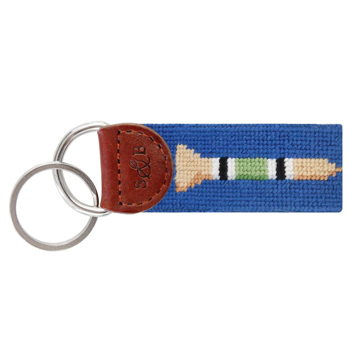 Smathers & Branson Key Fob- Golf Tees (Blueberry)