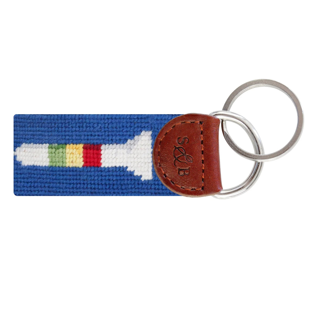 Smathers & Branson Key Fob- Golf Tees (Blueberry)