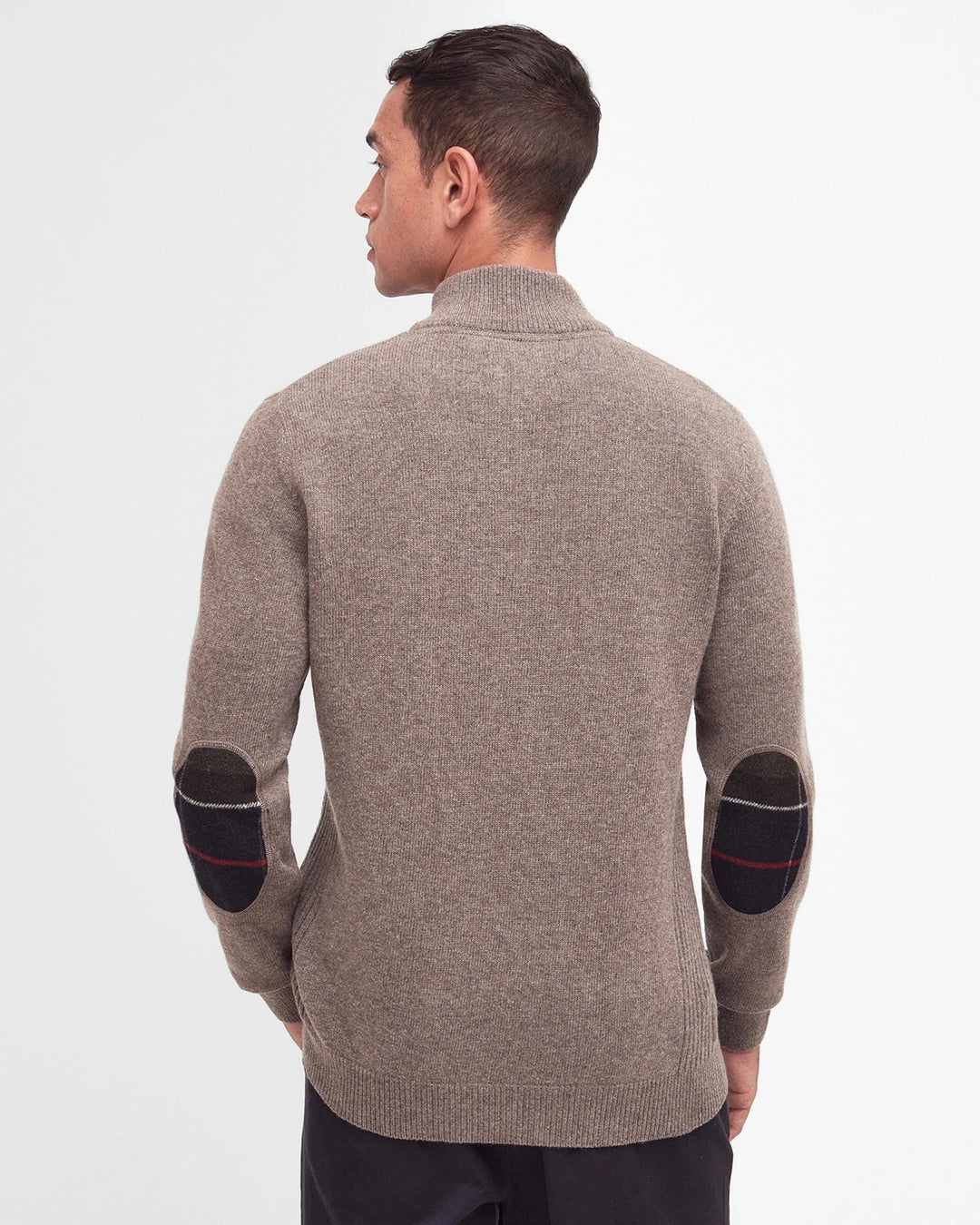 Barbour Holden Half Zip Jumper- Military Marl