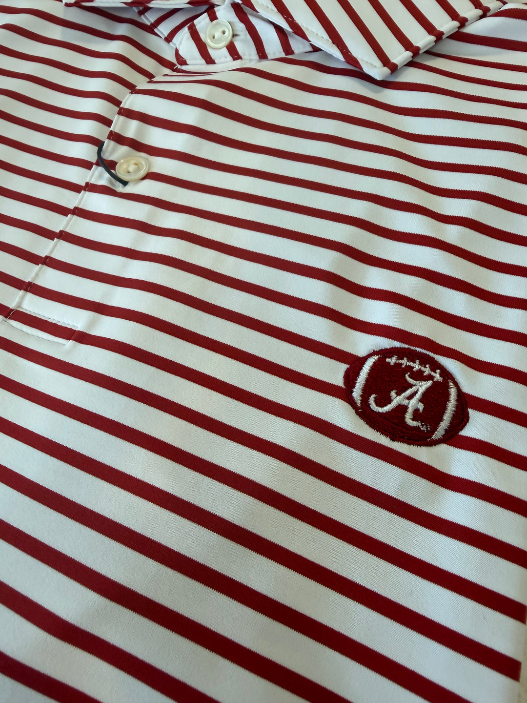 Peter Millar Crown Crafted - Crimson/White (Football A)