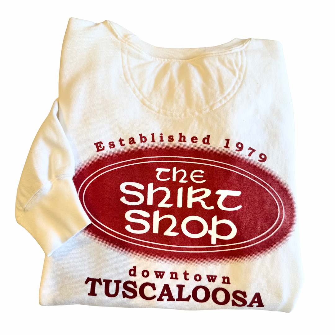 The Shirt Shop Sweatshirt- Classic Logo